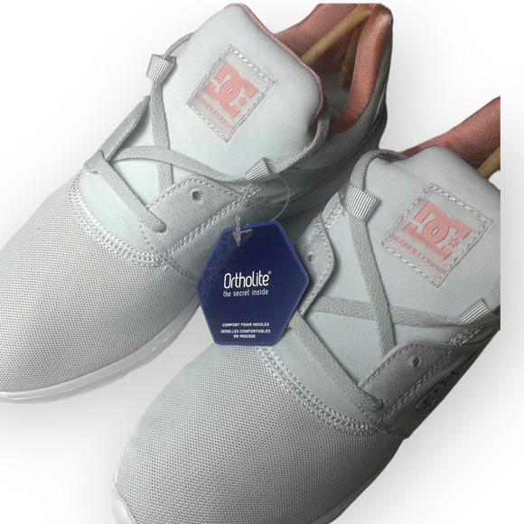 Dc Shoes Heathrow Light Grey Size 11 NIB - Picture 6 of 8